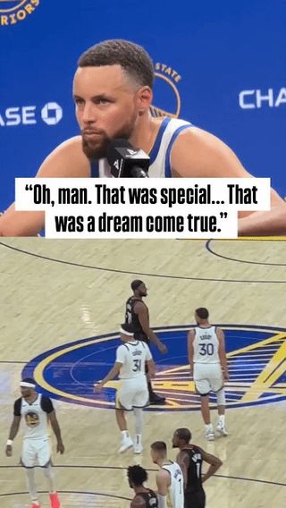 库里兄弟同场竞技 15年等待终成真